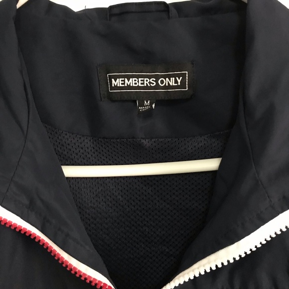 Members Only Light Windbreaker Jacket - Picture 6 of 9